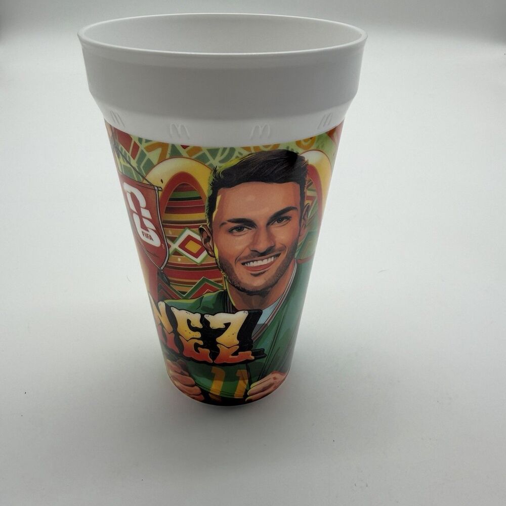 2026 McDonald's FIFA World Cup Adult Happy Meal Cup Gimenez (unused)